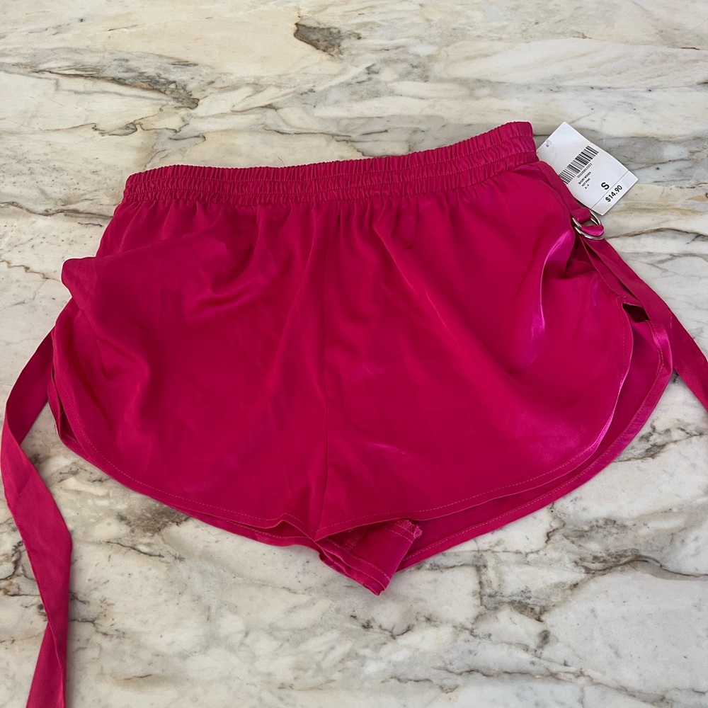 Women's Pink Athletic Shorts